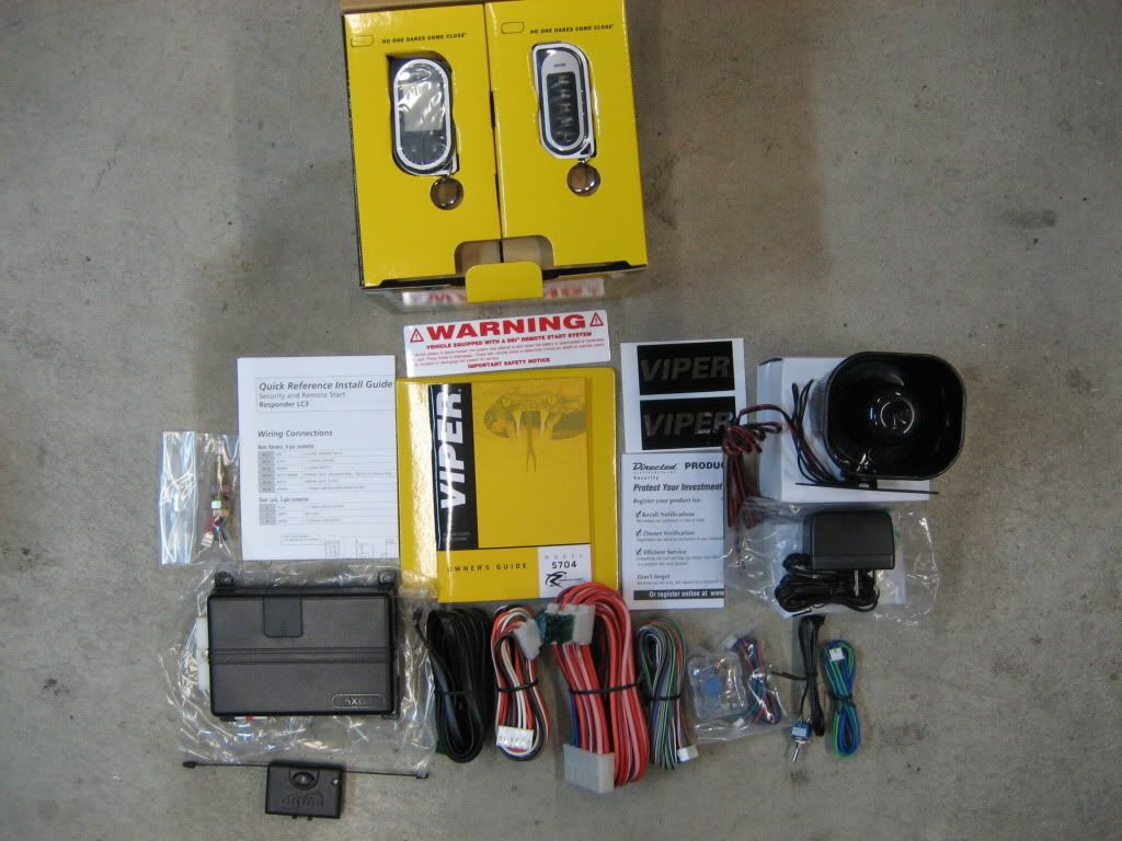 • VIPER 5704 ALARM INSTALL
